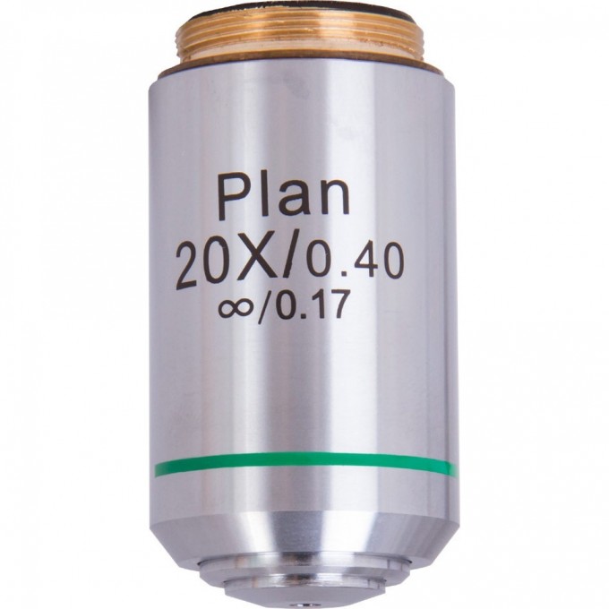 Объектив планахроматический LEVENHUK MED 1000 20x/0,40 72790