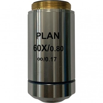 Объектив планахроматический LEVENHUK MED 60x/беск